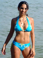 Brasilianischer Neckholder Bikini