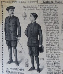Kindermode 1912